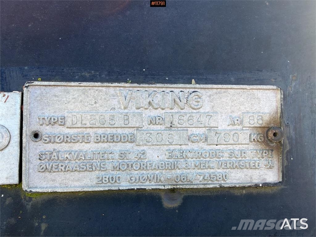 Tellefsdal DL265B Snežne deske in plugi
