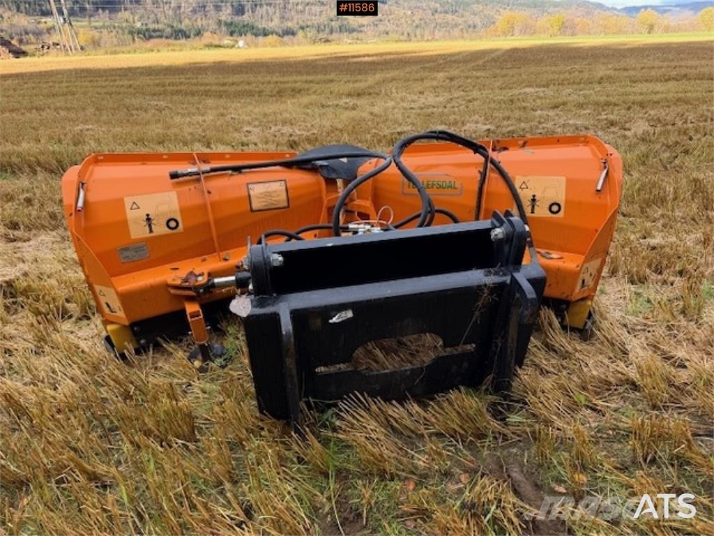 Tellefsdal VPL 2100 plog حراثات ونصول الجليد