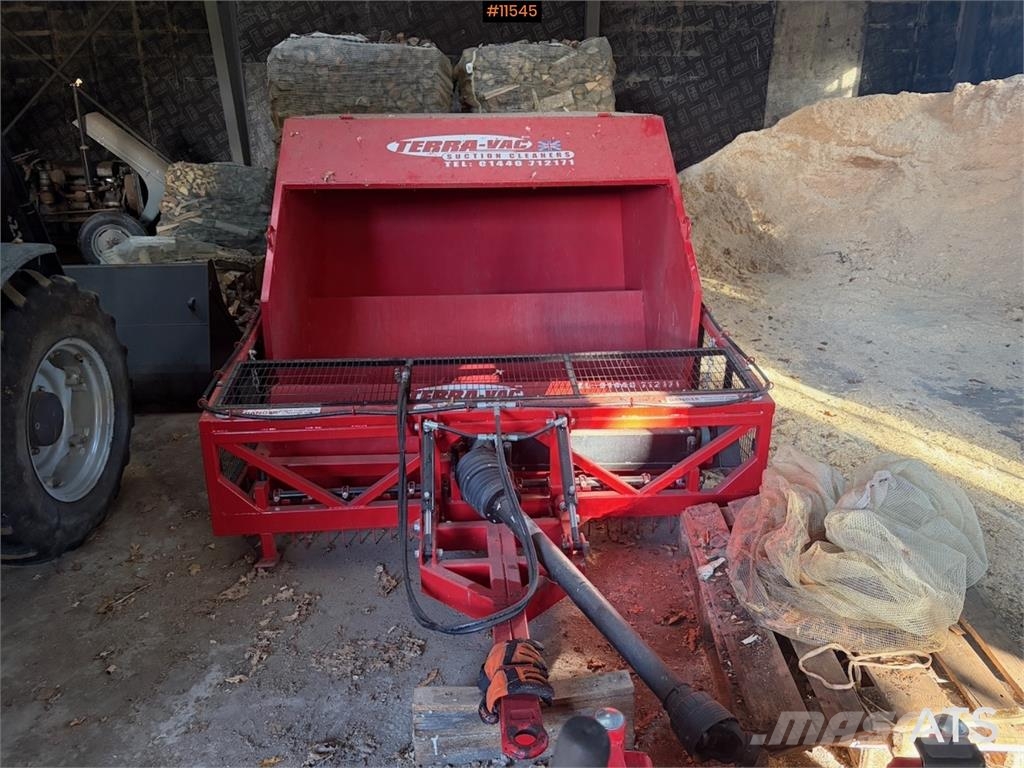 Terra-Vac Paddock Sweeper Andre komponenter