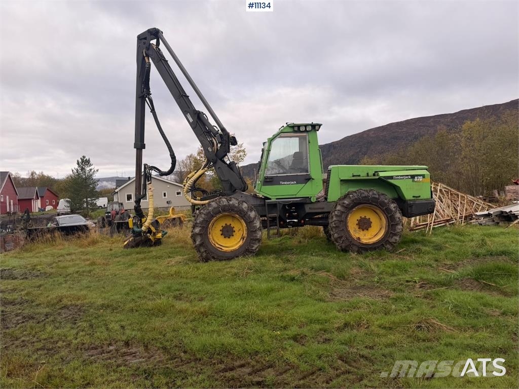 Timberjack 870 حصادات