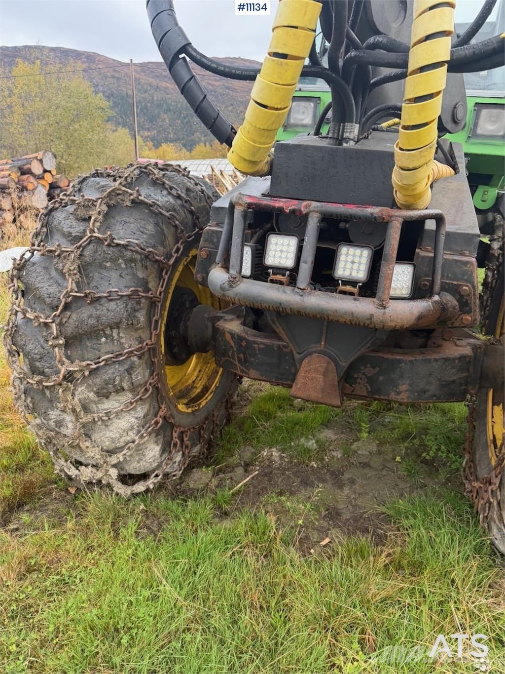 Timberjack 870 حصادات