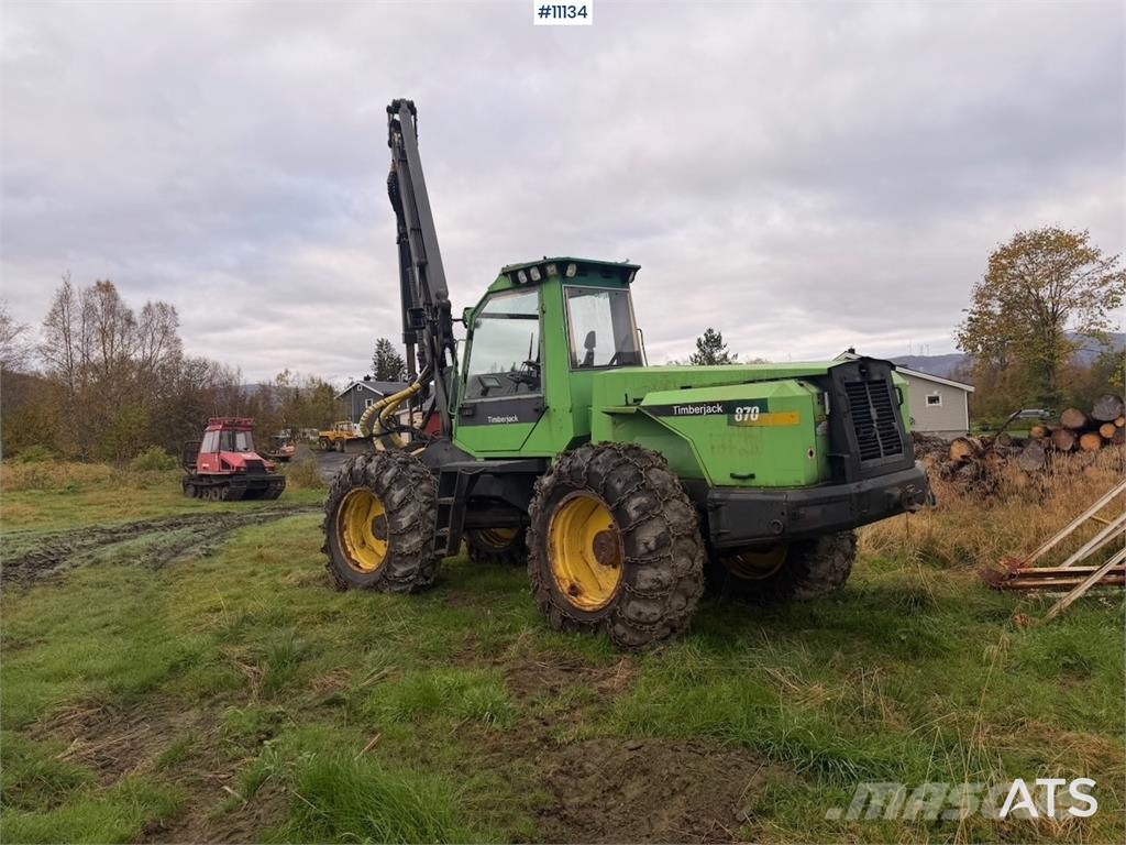 Timberjack 870 حصادات