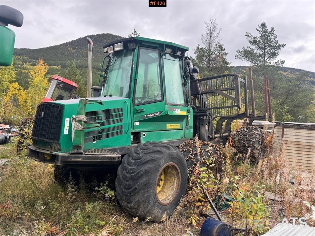 Timberjack CF510 Kuormatraktorinosturit