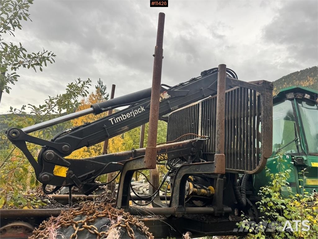 Timberjack CF510 Kuormatraktorinosturit