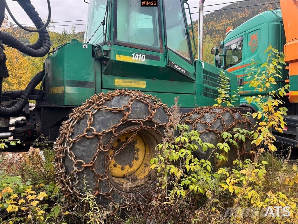 Timberjack CF510 Kuormatraktorinosturit