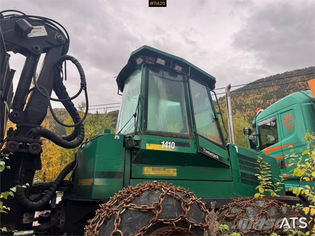 Timberjack CF510 Kuormatraktorinosturit