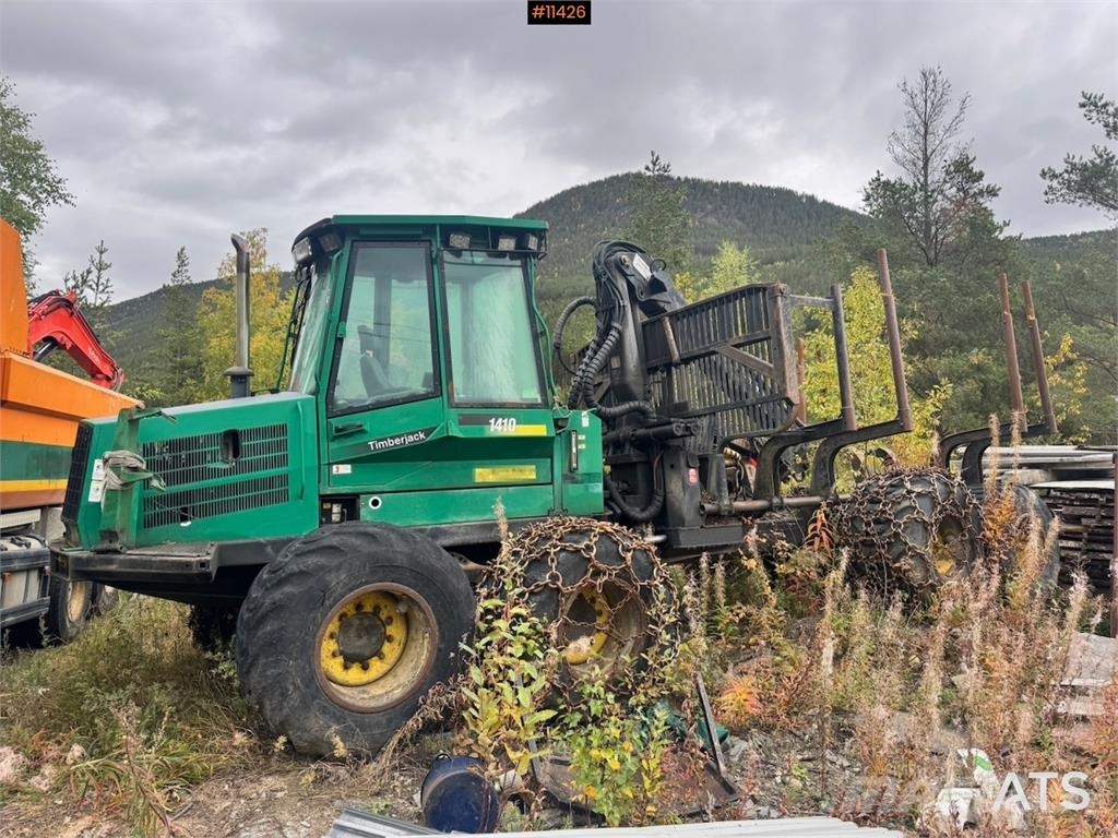 Timberjack CF510 Kuormatraktorinosturit