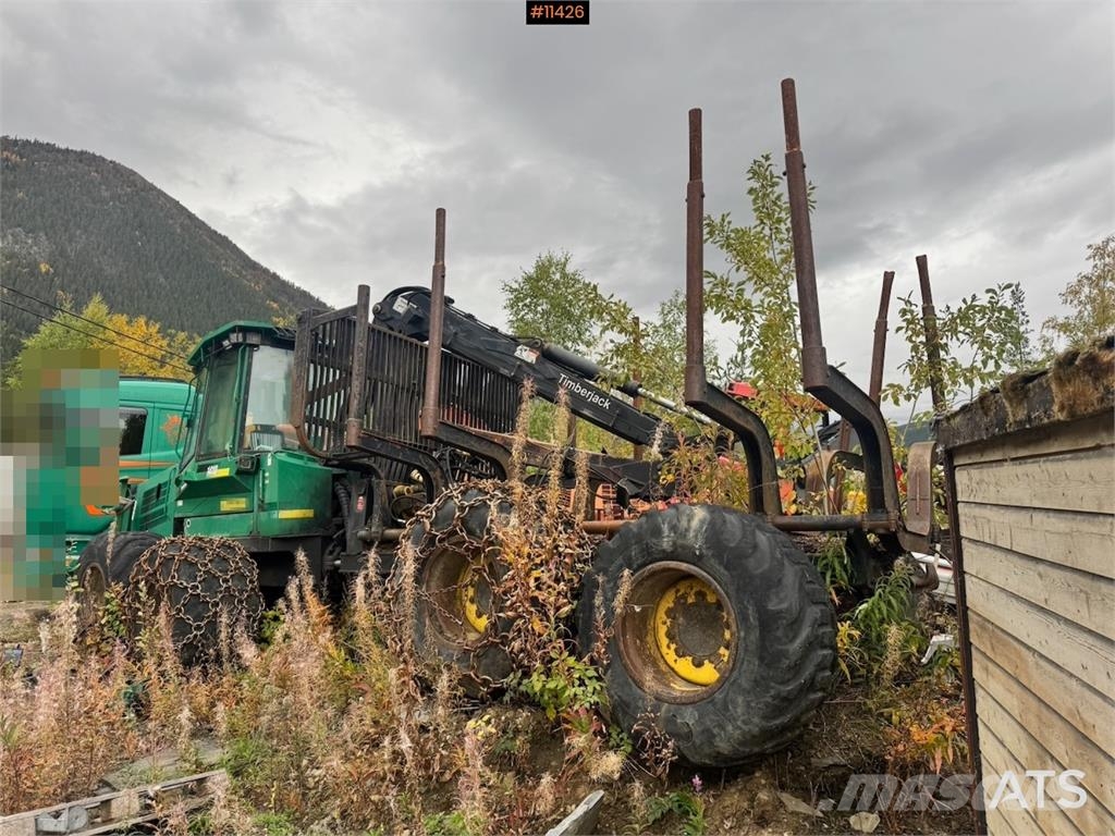 Timberjack CF510 Kuormatraktorinosturit