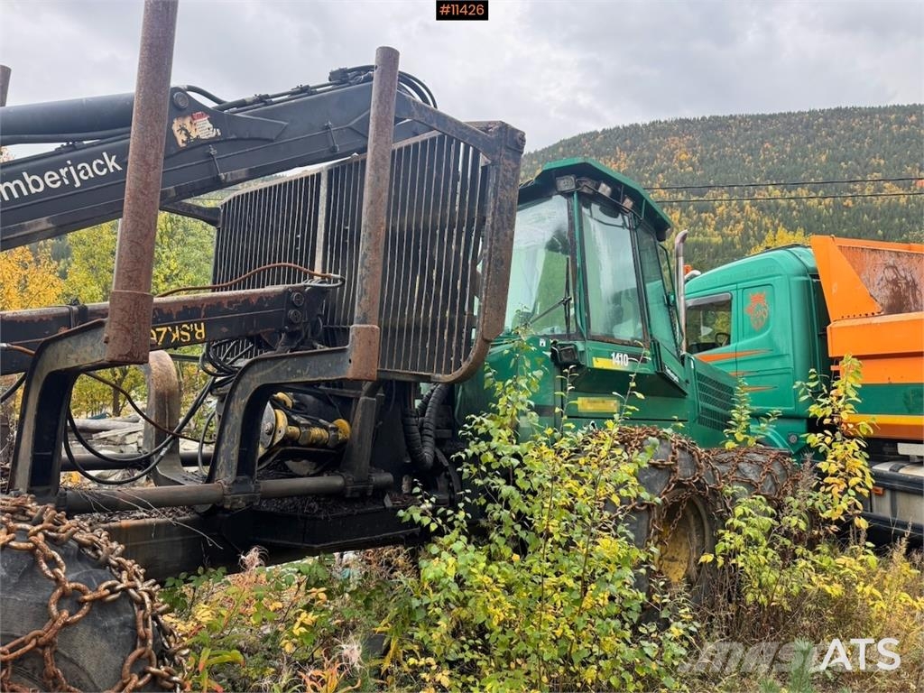 Timberjack CF510 Kuormatraktorinosturit