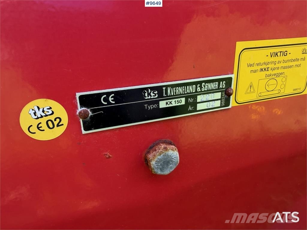 TKS K-150 Overige componenten