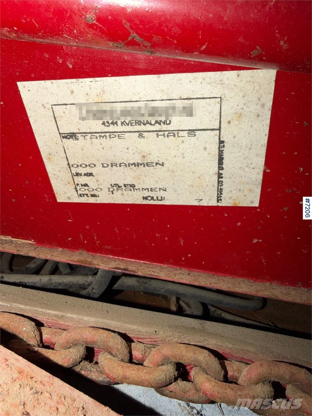 TKS Transportband Cits traktoru papildaprīkojums