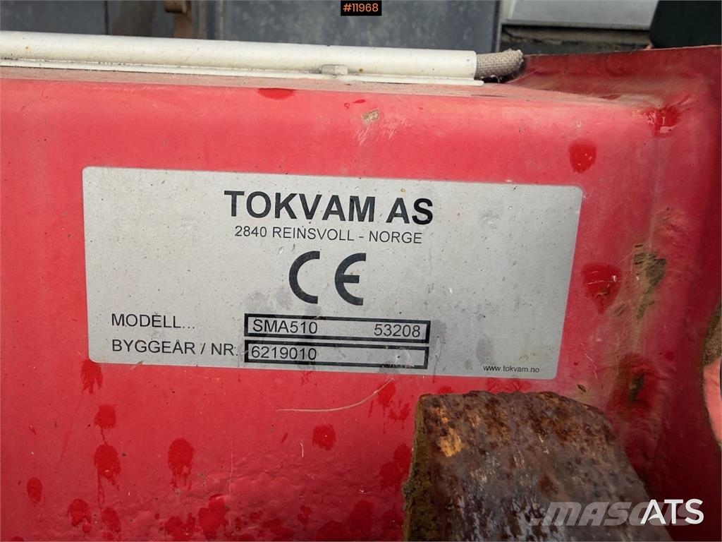Tokvam SMA510 Chasse neige