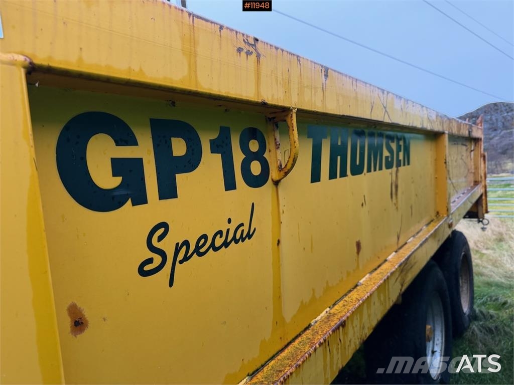 Tomsen GP18 Remolques volquete
