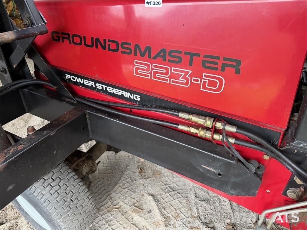 Toro Groundmaster Alte echipamente pentru recoltat