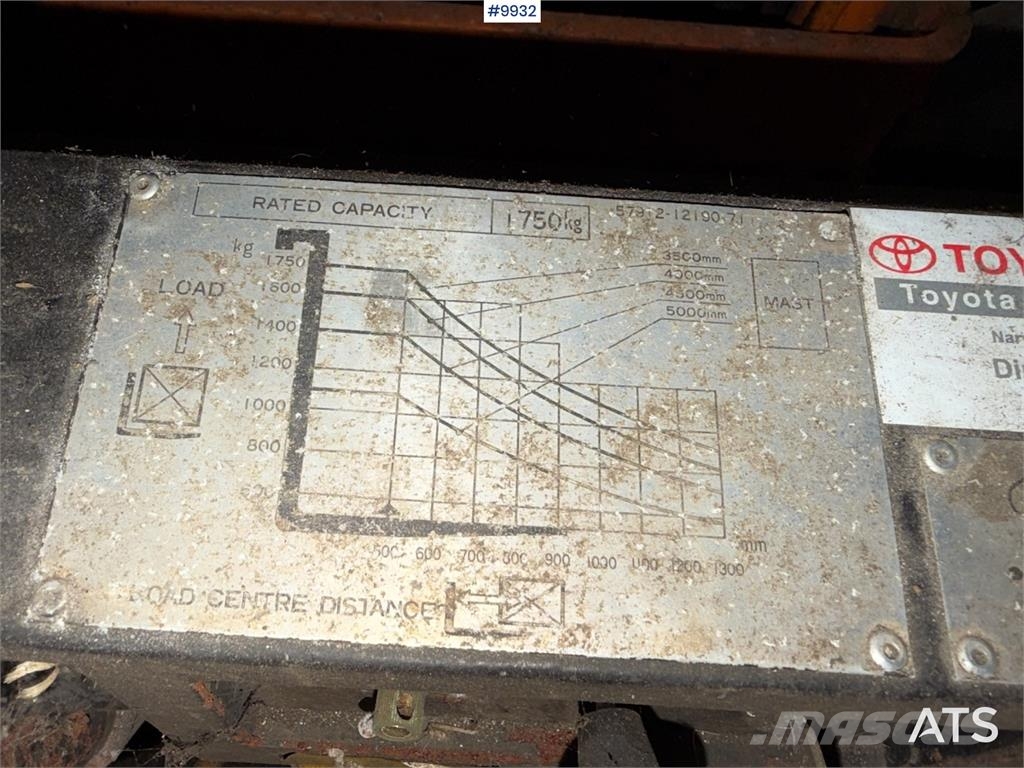 Toyota 2 FBE 18 Muut haarukkatrukit