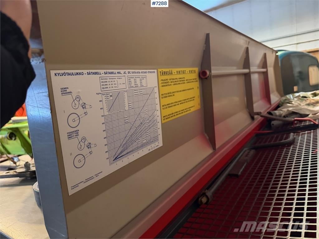 Tume HKL 2500 条播机