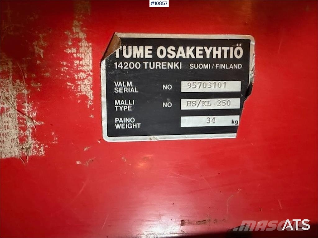 Tume HS/KL 250 gressfrøapparat Sejačice