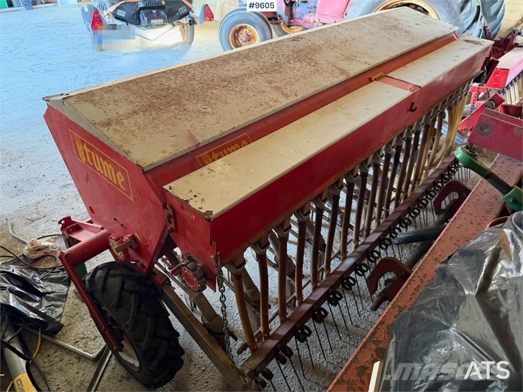Tume KK 250 Såmaskin. Taladros