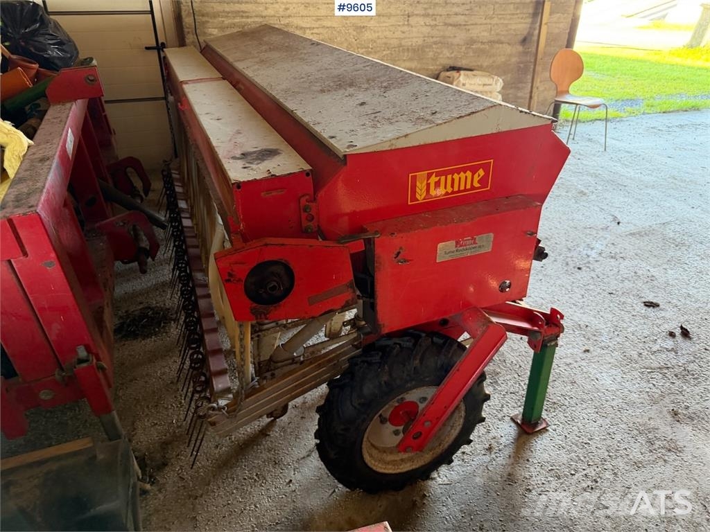 Tume KK 250 Såmaskin. Taladros