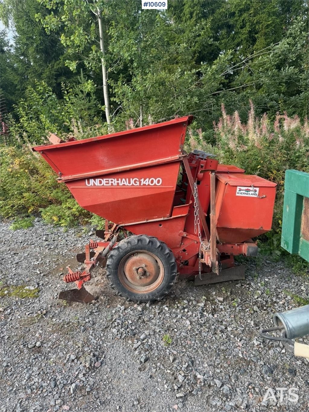 Underhaug 1400 Potetsetter Andre komponenter