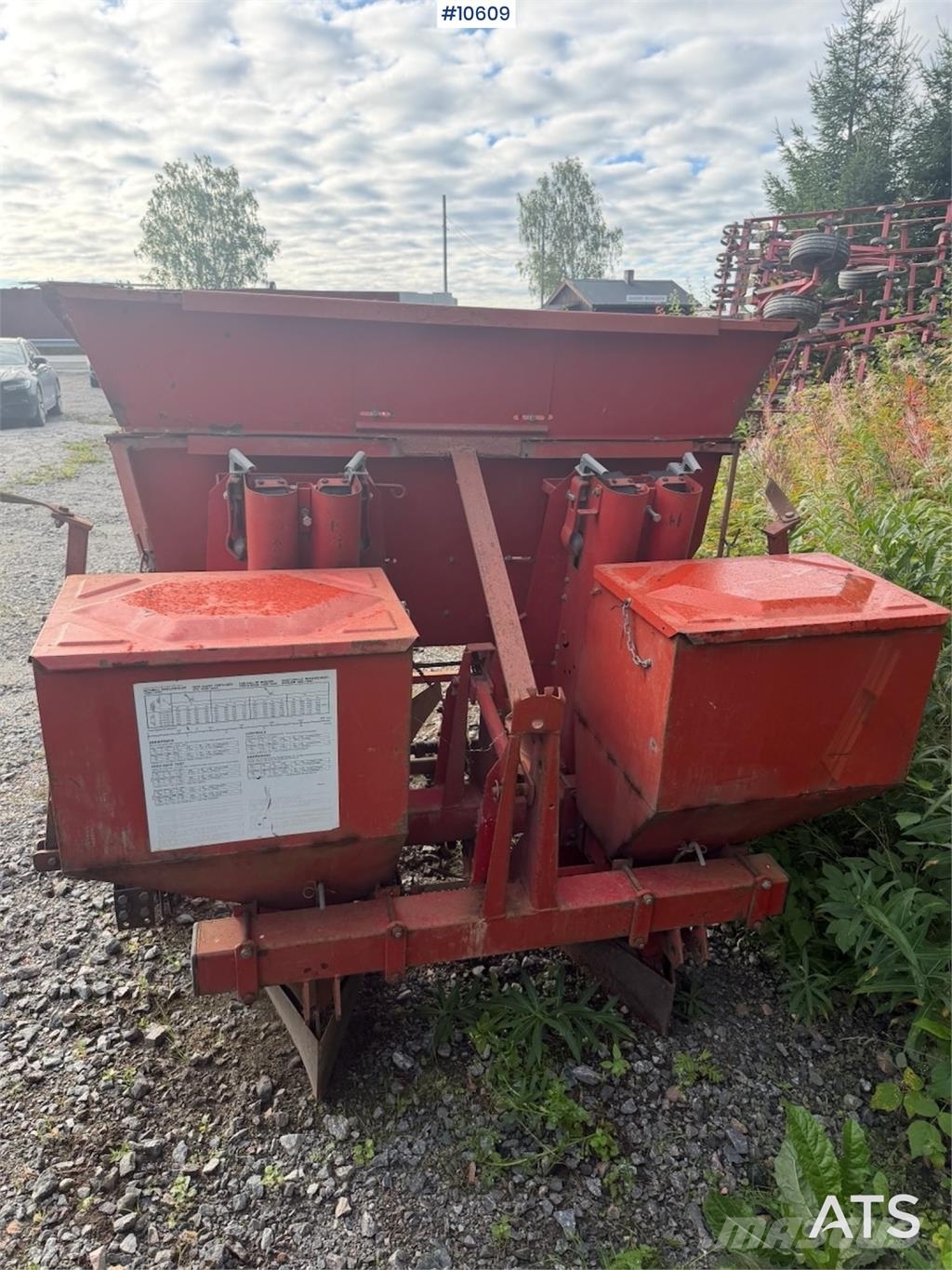 Underhaug 1400 Potetsetter Andre komponenter