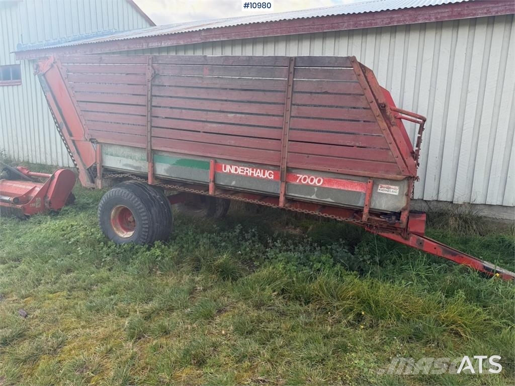 Underhaug 7000 Další vyorávače, příslušenství