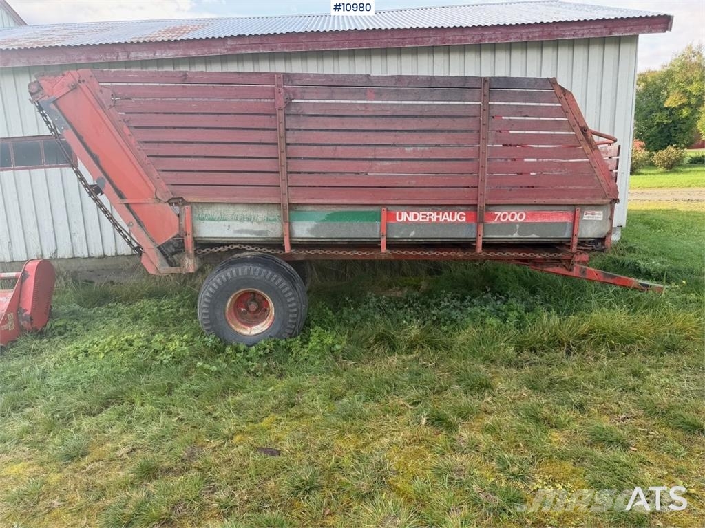 Underhaug 7000 Další vyorávače, příslušenství