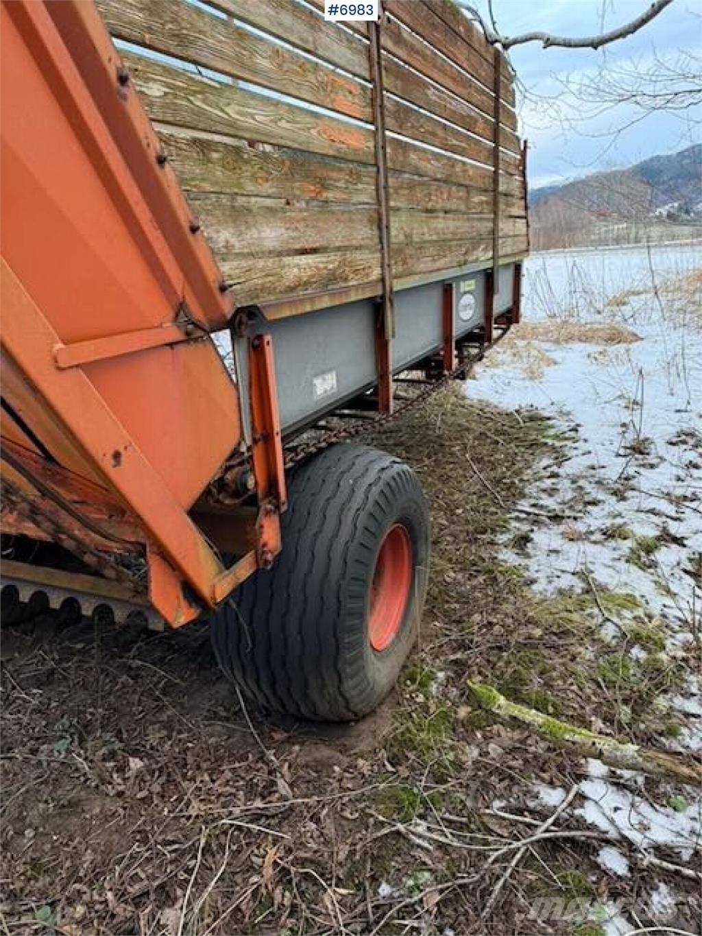 Underhaug Avlesservogn Altri macchinari per raccolta