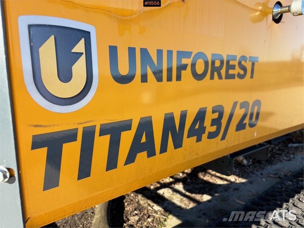 Uniforest Titan 43/20 CD Andre komponenter
