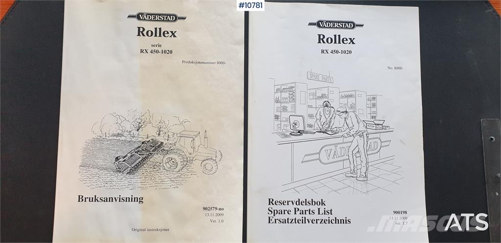 Väderstad Rollex RX 510 其他耕耘機和配件