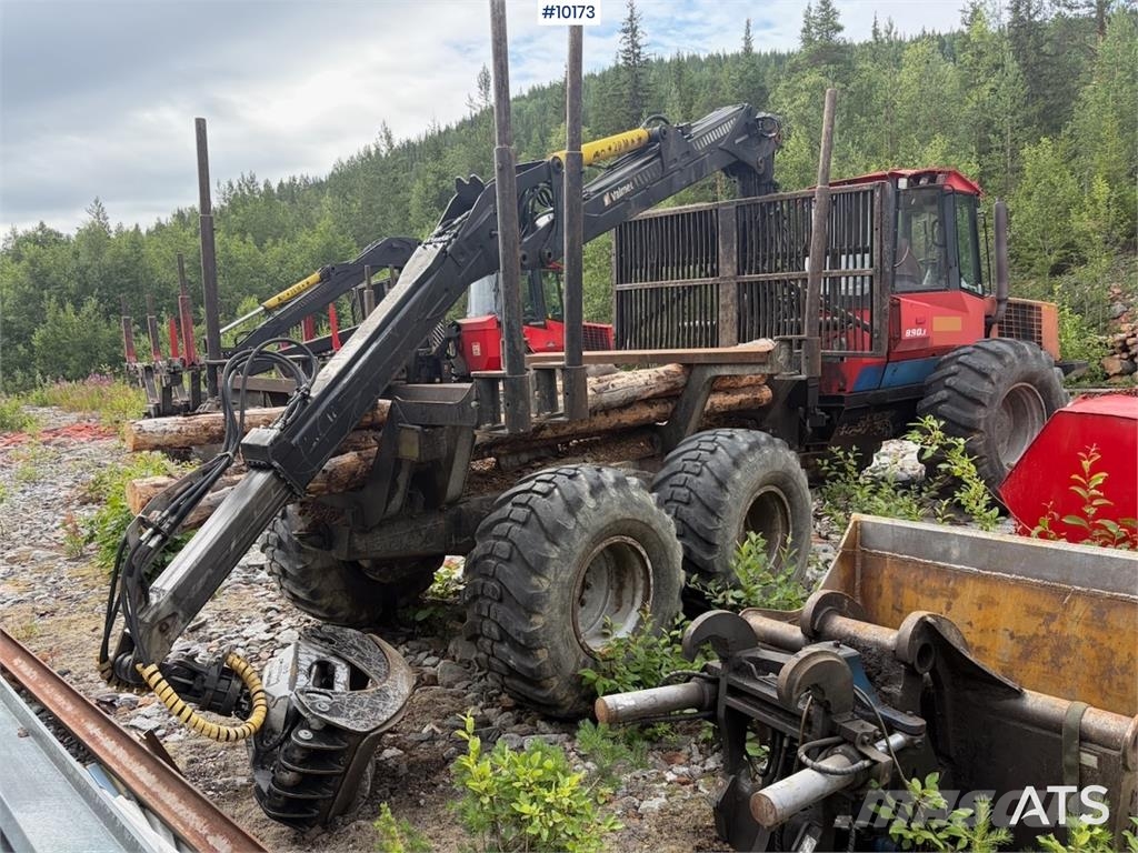 Valmet 890.1 Kuormatraktorinosturit