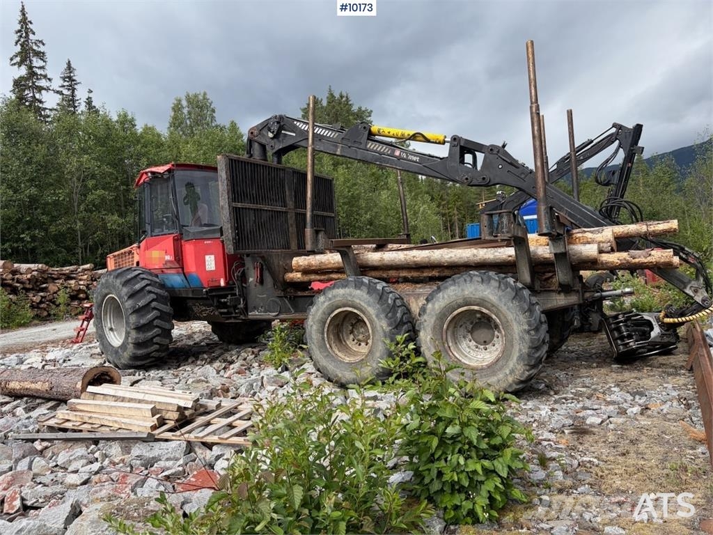 Valmet 890.1 Kuormatraktorinosturit