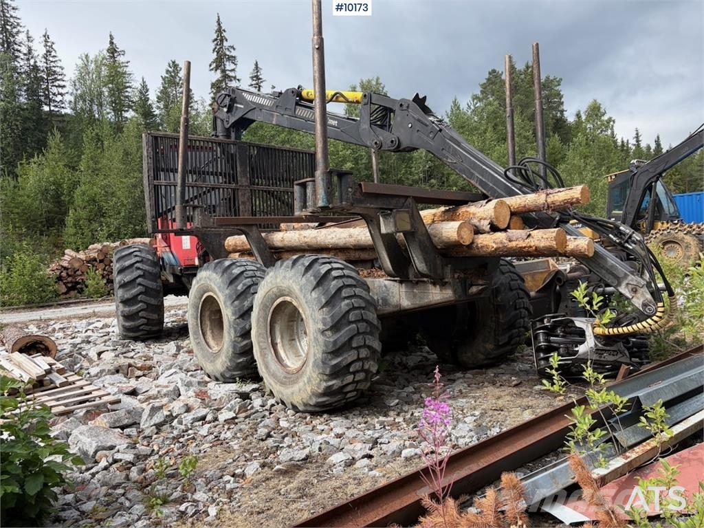 Valmet 890.1 Kuormatraktorinosturit