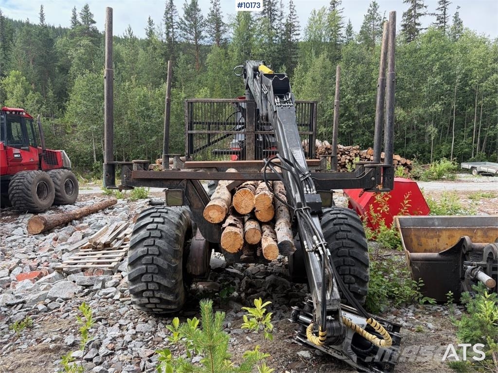 Valmet 890.1 Kuormatraktorinosturit