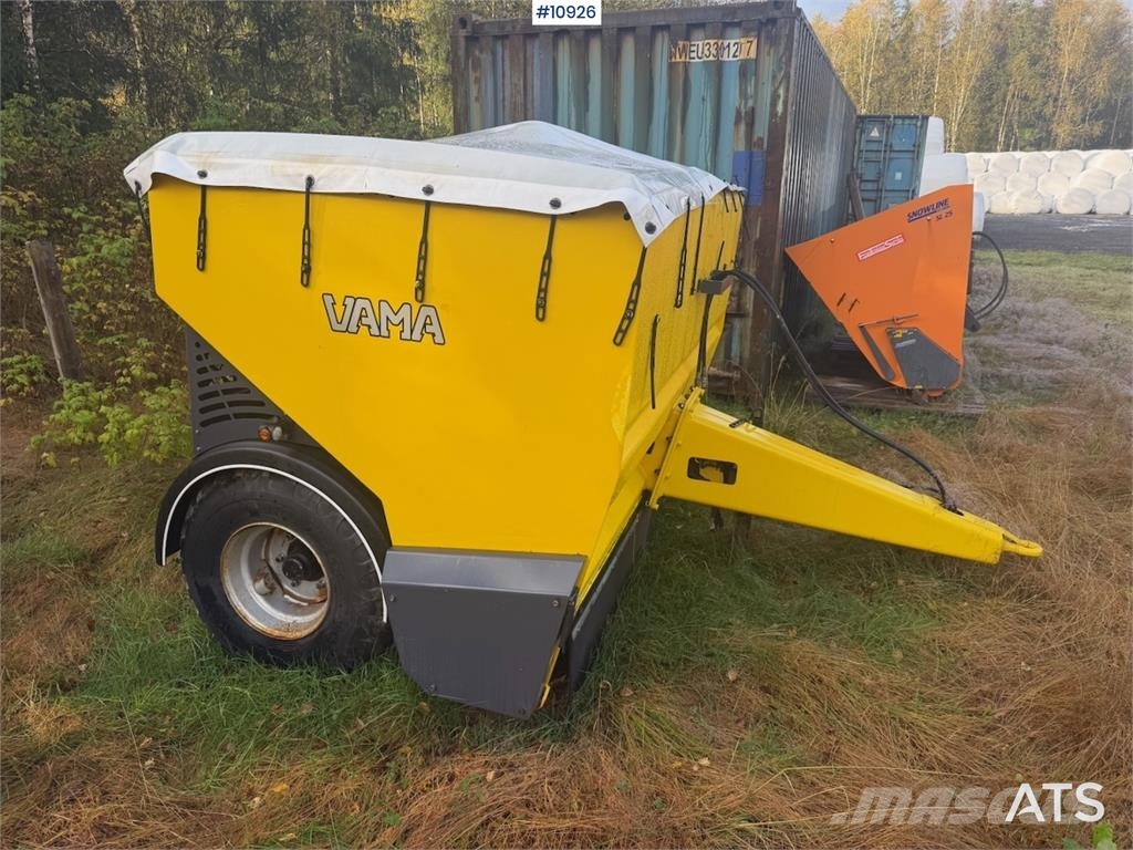 Vama Strøvogn Snežne deske in plugi