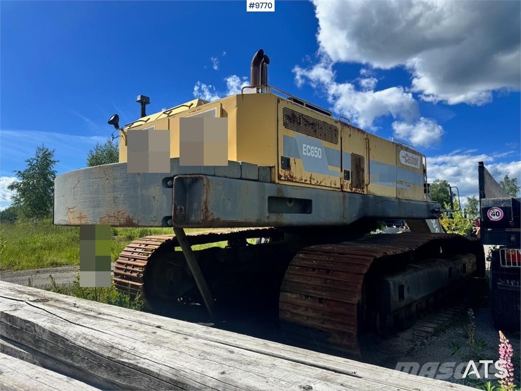 Volvo EC650 حفارات زحافة