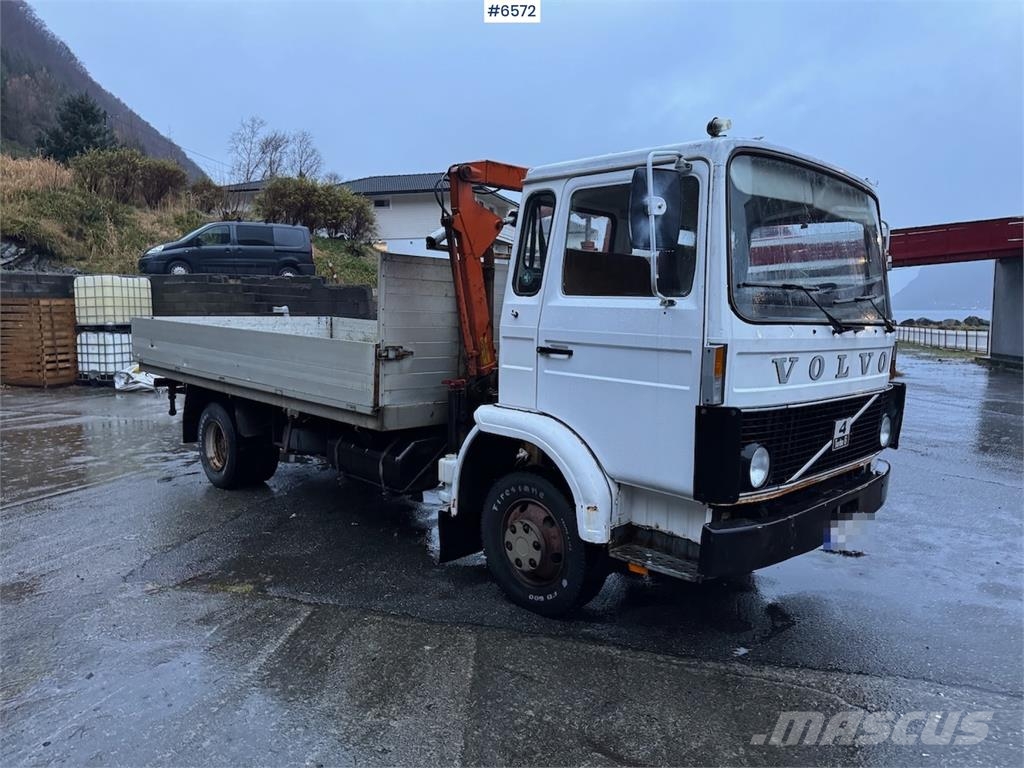 Volvo F408 Turbo 6 4x2 m/kran شاحنات أخرى