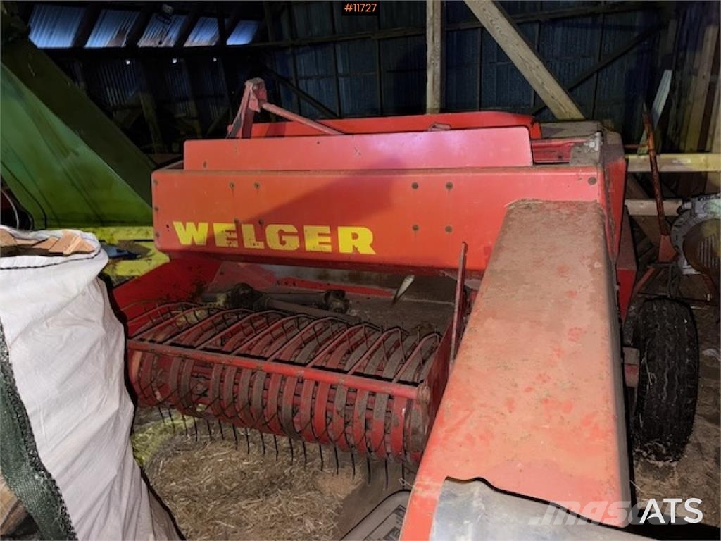 Welger Firkantpresse Outro equipamento de ceifa