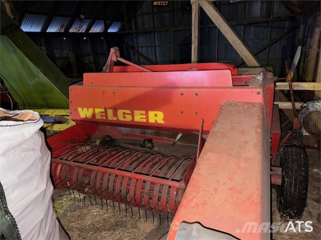 Welger Firkantpresse Outro equipamento de ceifa