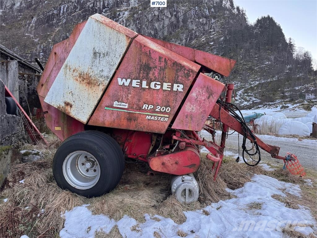 Welger RP 200 其他收穫設備