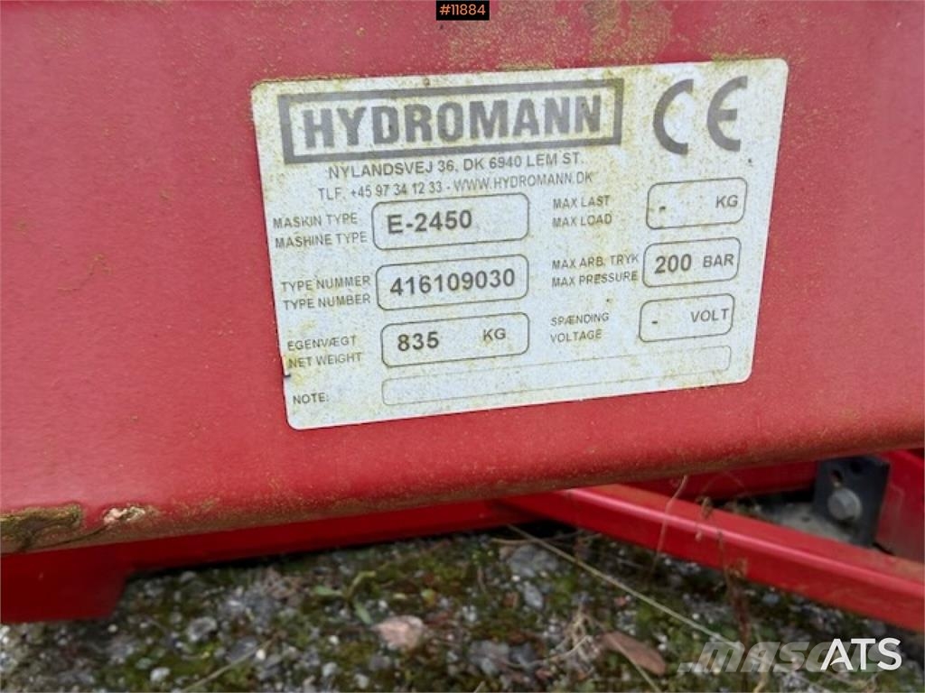 Westbjörn E-2450 Sniego peiliai ir valytuvai