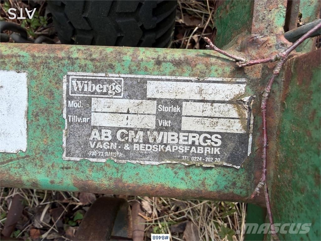 Wibergs 231 Drugi strojevi i priključci za obradu zemlje