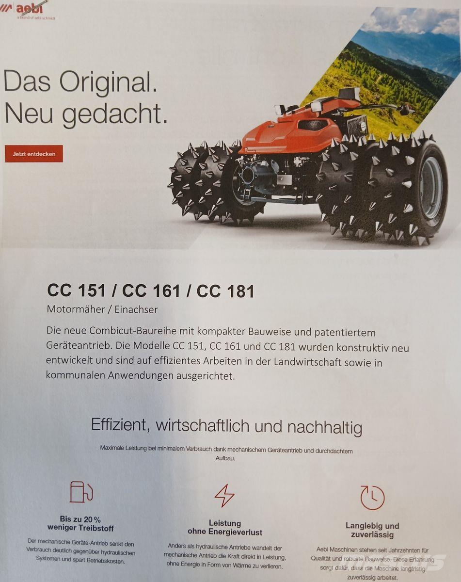 Aebi CC 161 Ostale poljoprivredne mašine