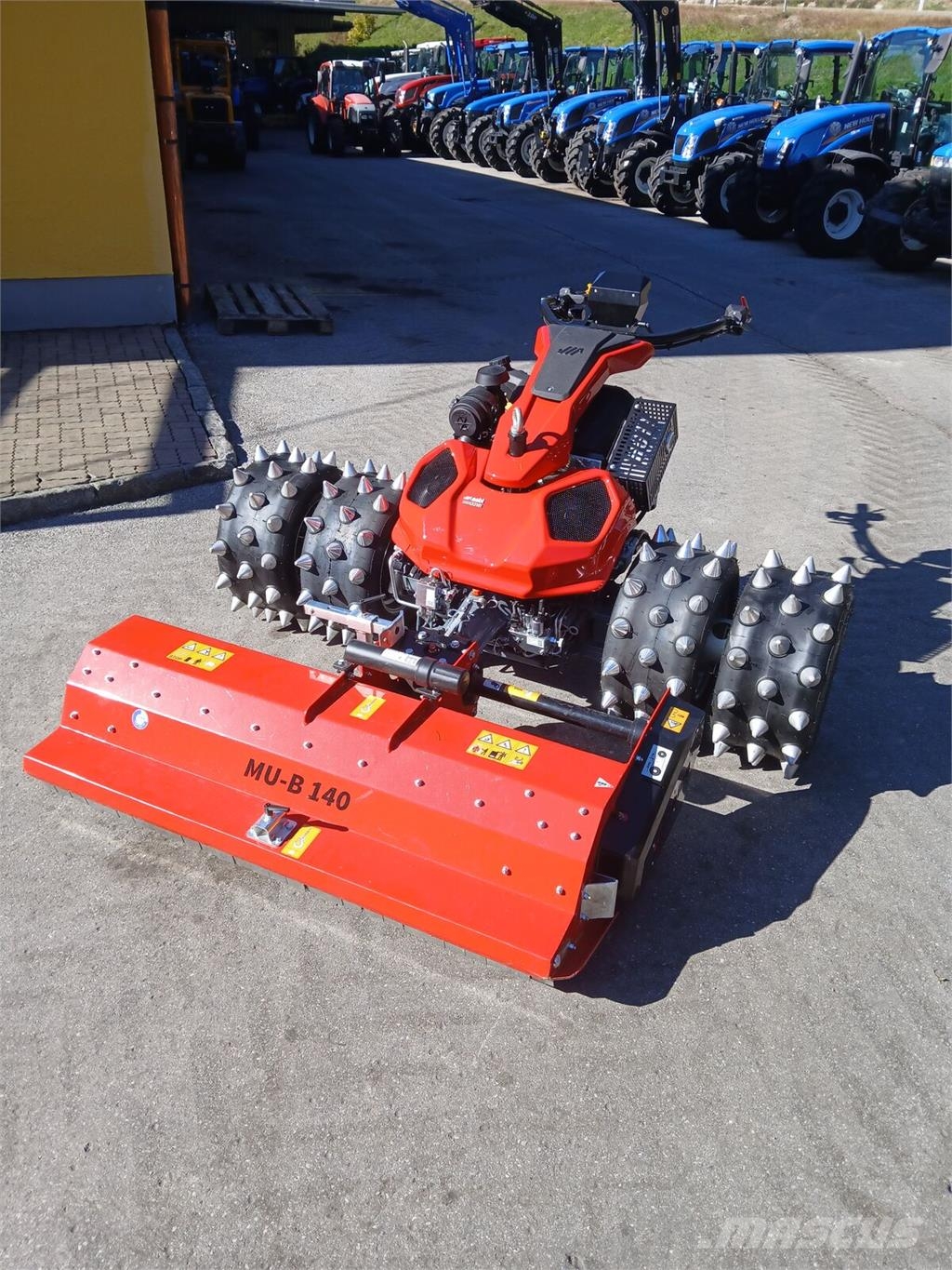 Aebi CC 161 Sonderangebot mit Mulcher ركوب الحشائش