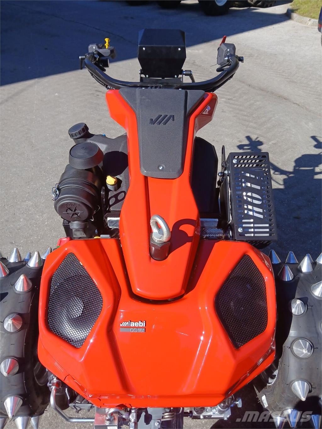 Aebi CC 161 Sonderangebot mit Mulcher ركوب الحشائش