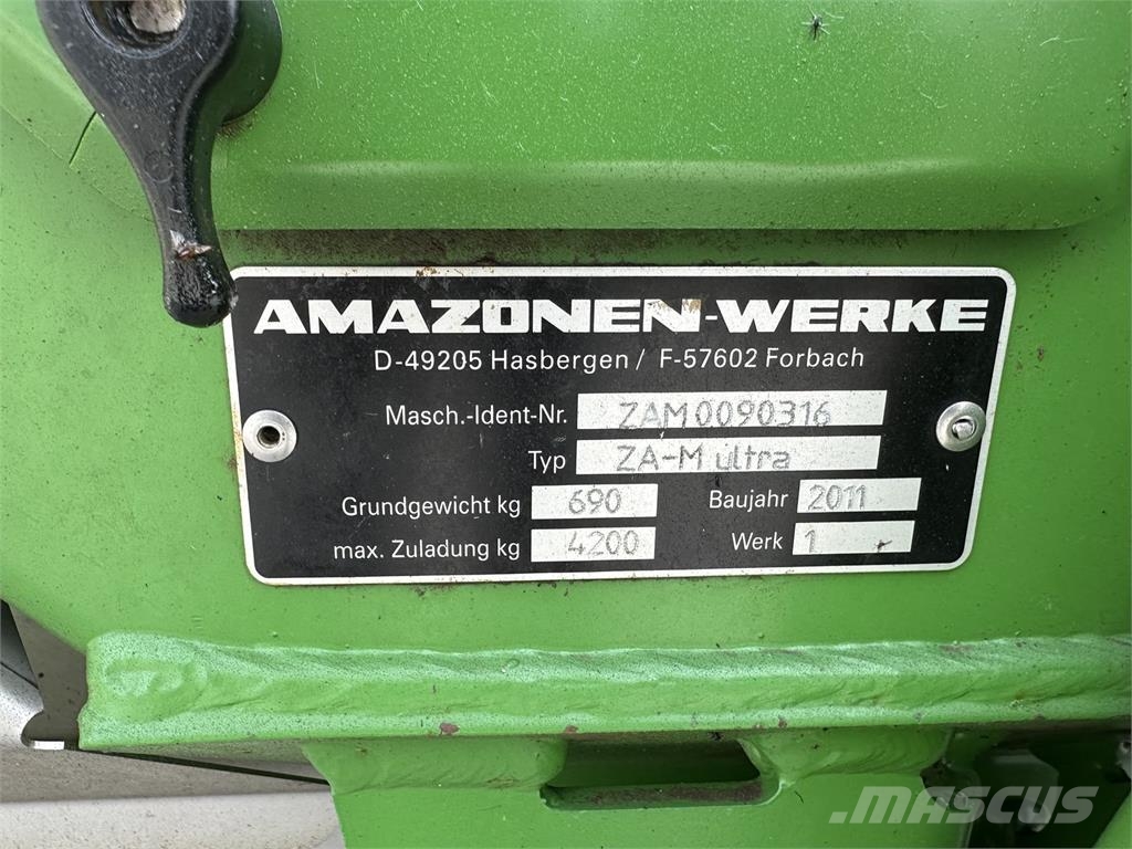 Amazone ZA-M 3000 Ultra Profis Hydro Iné stroje na aplikáciu hnojív a ich príslušenstvo