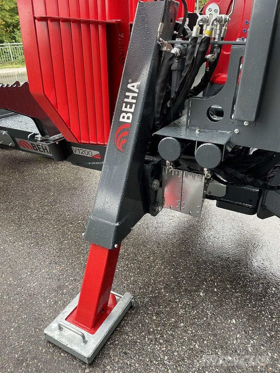 Beha V1200+9470 Remorque forestière avec grue