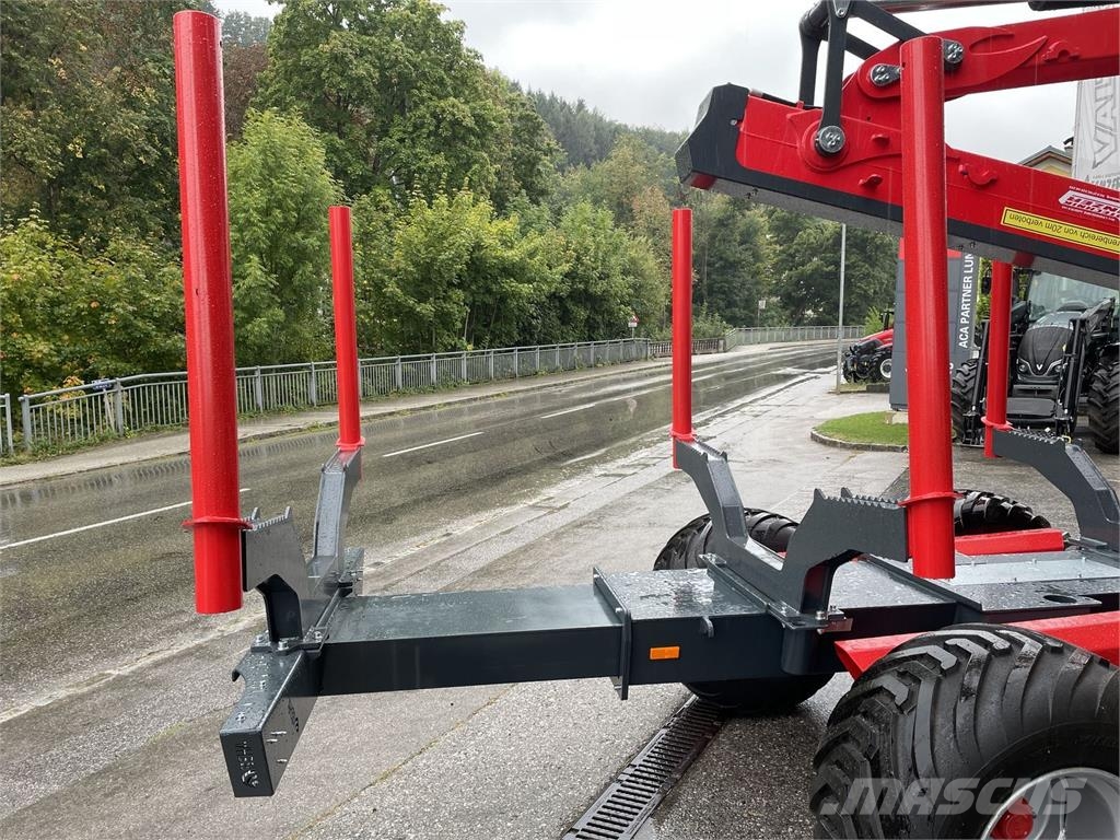 Beha V1200+9470 Remorque forestière avec grue