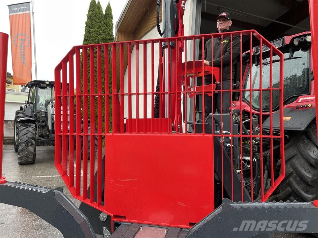 Beha V1200+9470 Remorque forestière avec grue