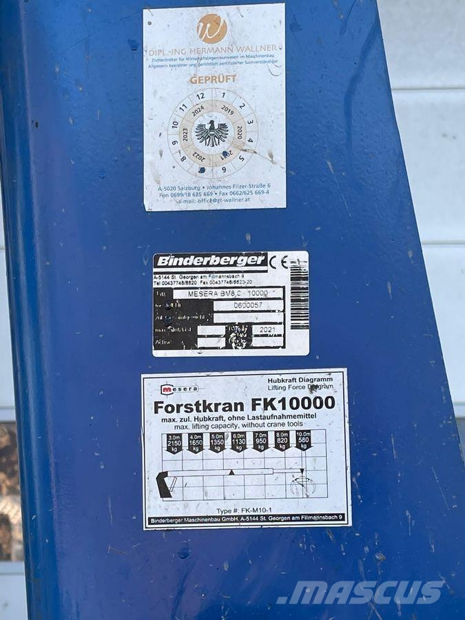 Binderberger RW 21 + Mesera FK 10.000 Metsaveohaagised